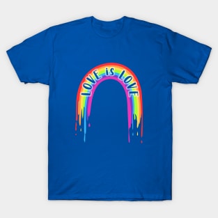 Love Is Love Rainbow Glow T-Shirt